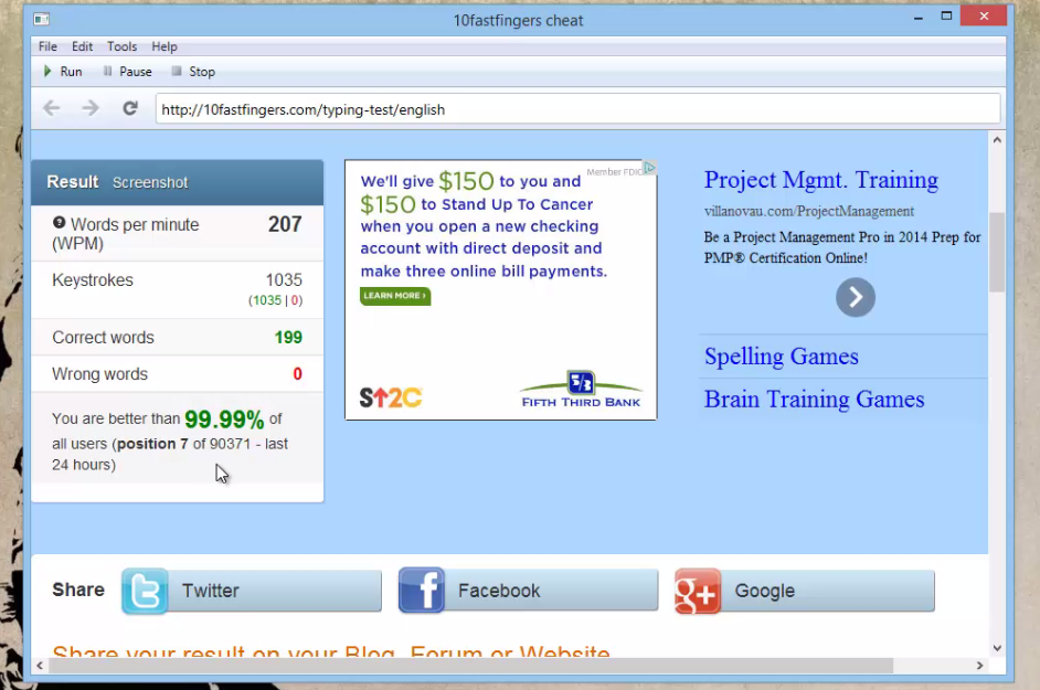 Master Your Typing Speed: 10 Fast Fingers