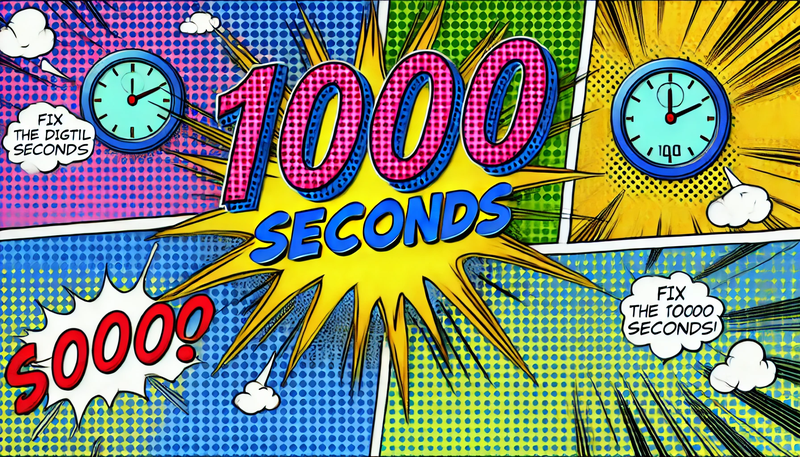 Unleash the Power of Time: 1000 Seconds Unveiled