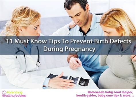 11 Must Know Tips To Prevent Birth Defects During Pregnancy