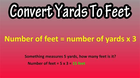How to Convert 15 Yards to Feet in 3 Easy Steps