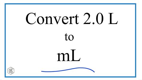 5 Simple Ways to Convert 2 Liters to mL