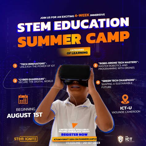 2023 Stem Education Summer Camp The Ict University