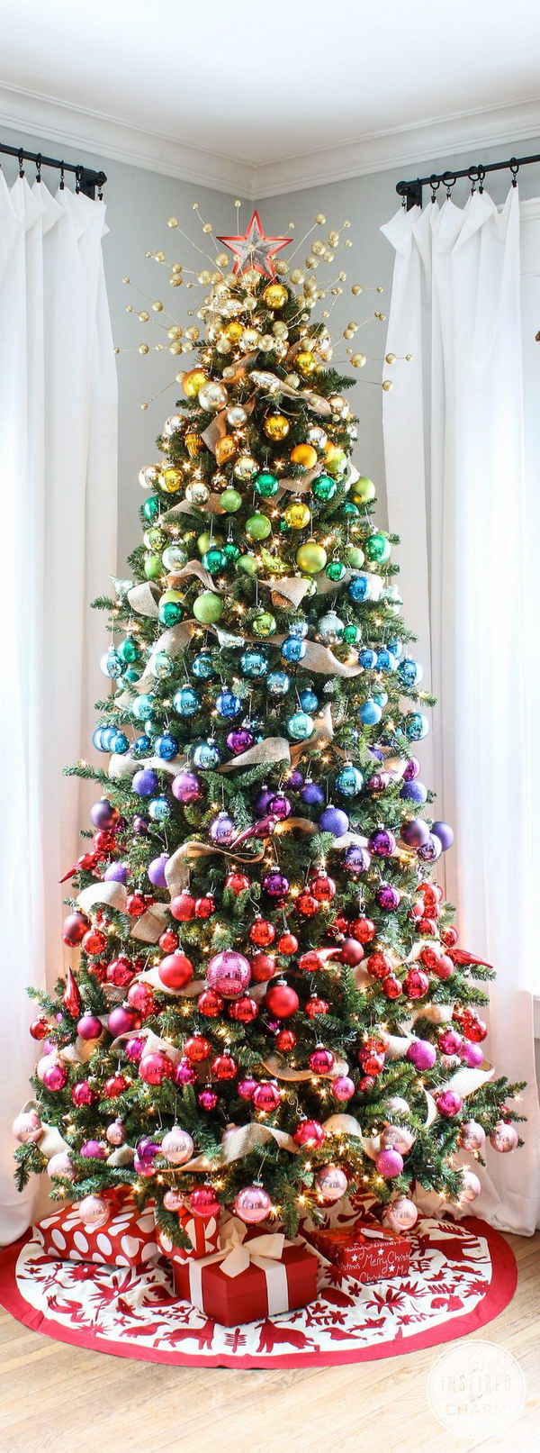 25 Unique Christmas Tree Decoration Ideas Pictures Of Decorated 25 Unique Christmas Tree Decoration Ideas Pictures Of Decorated