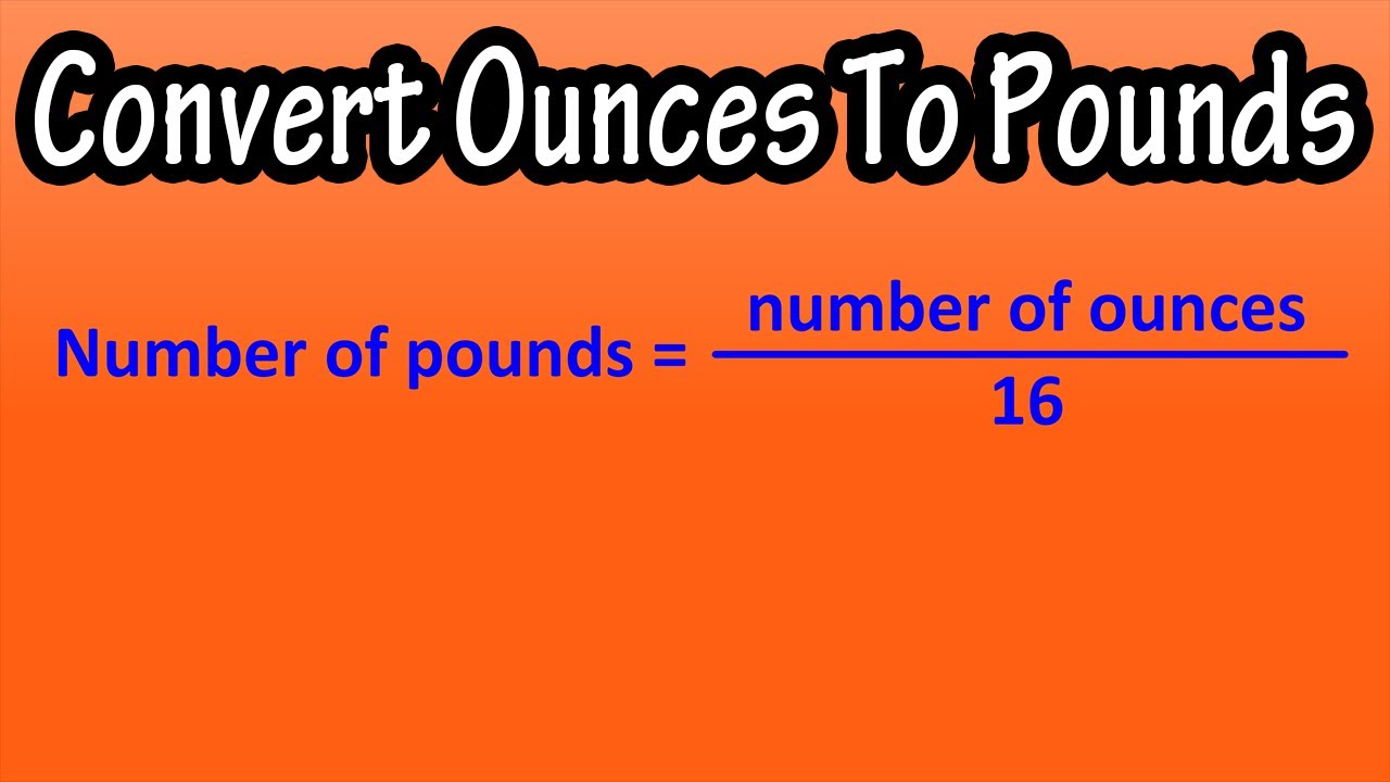The Ultimate Guide: 3-4 lbs to oz