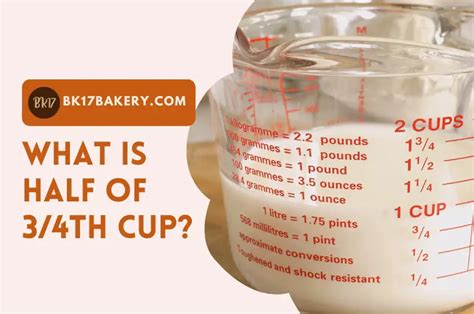 3/4 Cup Simplified: Easy TBSP Conversion