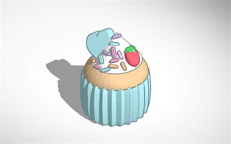 3D Design Cupcakie Tinkercad 3D Design Cupcakie Tinkercad