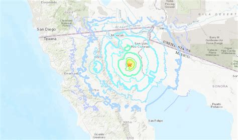 4 8 Magnitude Earthquake In Mexico Felt In Yuma 4 8 Magnitude Earthquake In Mexico Felt In Yuma