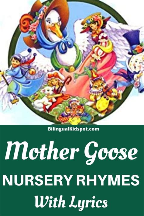 40 Best Mother Goose Nursery Rhymes List With Lyrics 40 Best Mother Goose Nursery Rhymes List With Lyrics