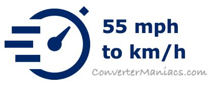 55 mph - Your Instant km/h Conversion