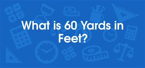 The Magic of 60 Yards: Unveiled!