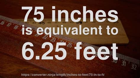75 Inches Unveiled: A Quick Guide