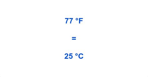 77 Fahrenheit: The Celsius Conversion Explained