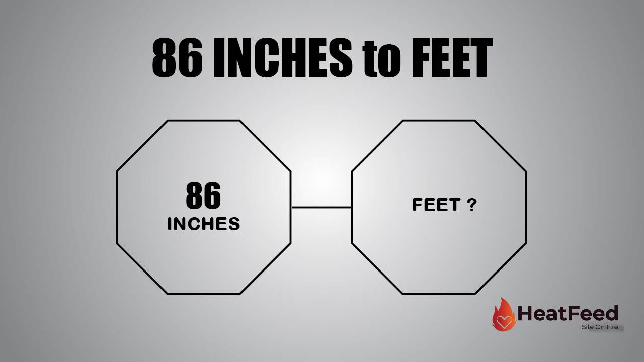 The Ultimate Guide: 86 Inches to Feet
