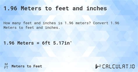 Convert 96 Inches to Feet in a Flash!