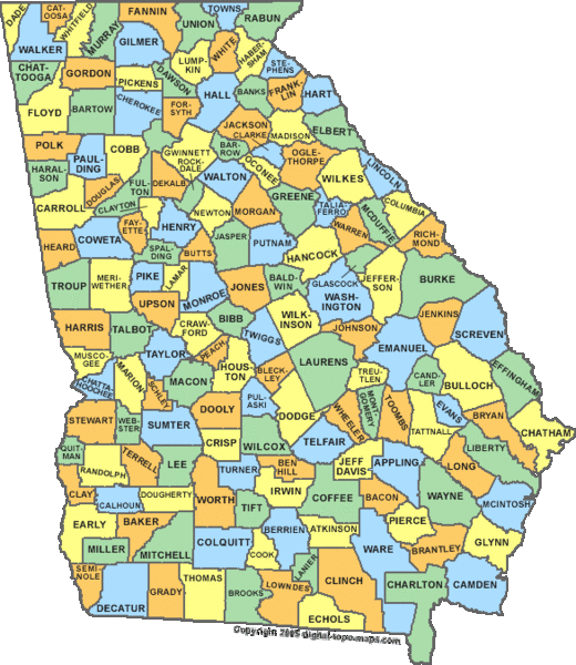 Georgia Counties: A Visual Guide
