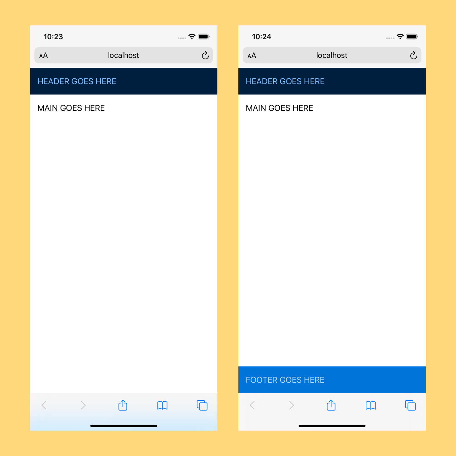 Add Webkit Fill Available For 100Vh Classes To Fix Ios Bottom Navbar Tailwindlabs Tailwindcss