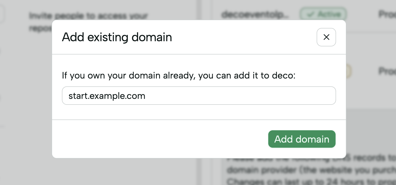 Adding Custom Domains Deco Cx Docs Adding Custom Domains Deco Cx Docs