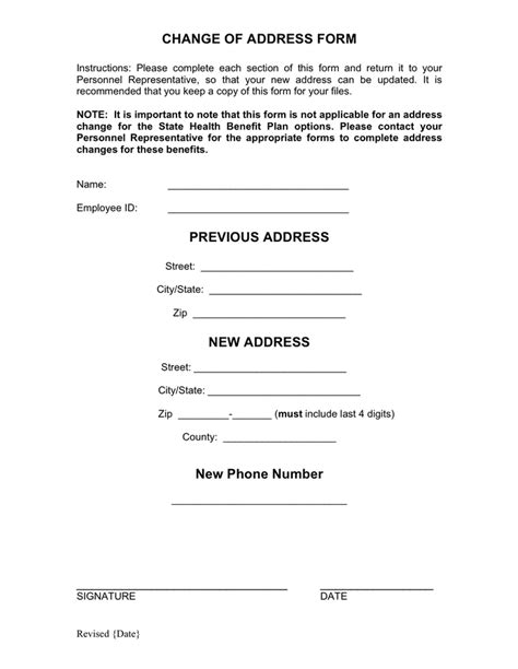 Address Change Made Easy: A Guide