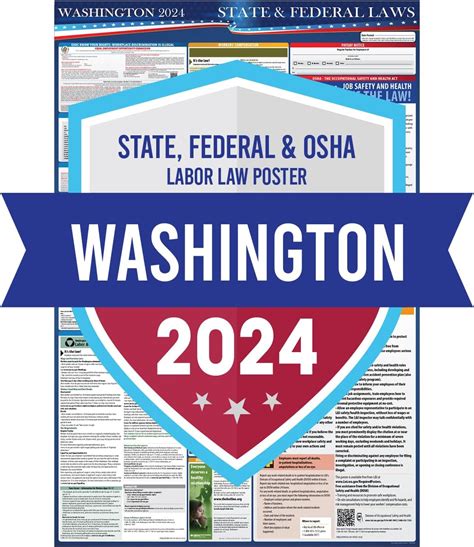 Amazon Com 2024 Latest Washington Labor Law Poster State Federal Amazon Com 2024 Latest Washington Labor Law Poster State Federal