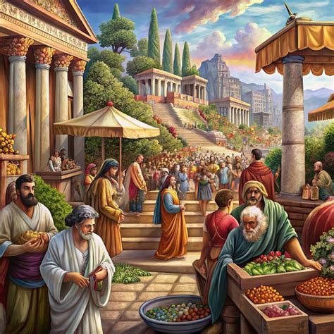 Unveiling Ancient Greece's Vibrant Marketplace Secrets Unveiling Ancient Greece's Vibrant Marketplace Secrets