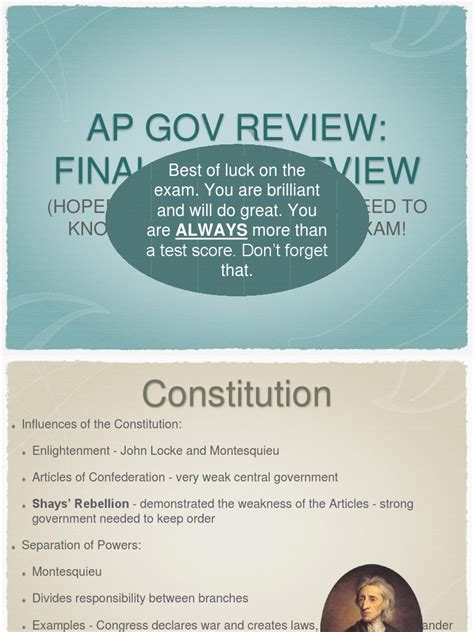 AP Gov Review: A Comprehensive Guide