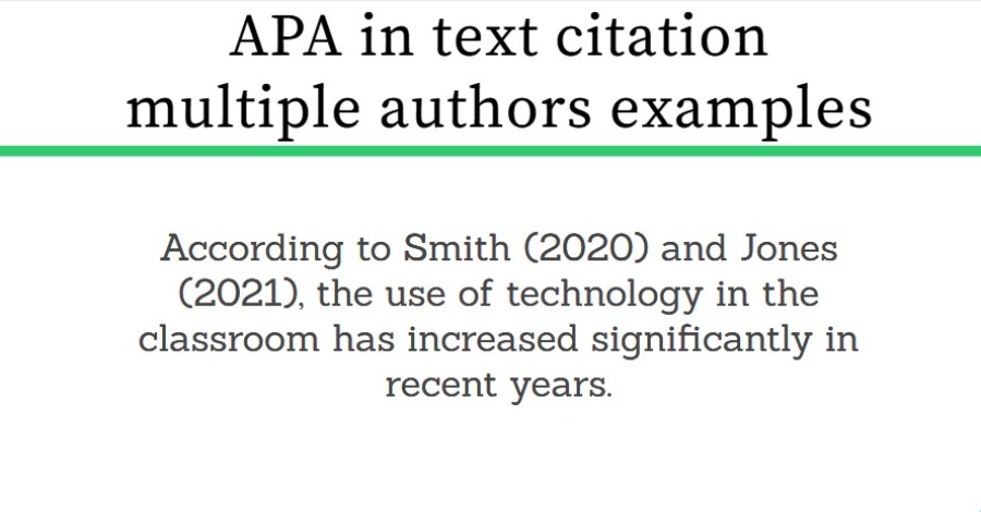 A Comprehensive Guide to APA In-Text Citations