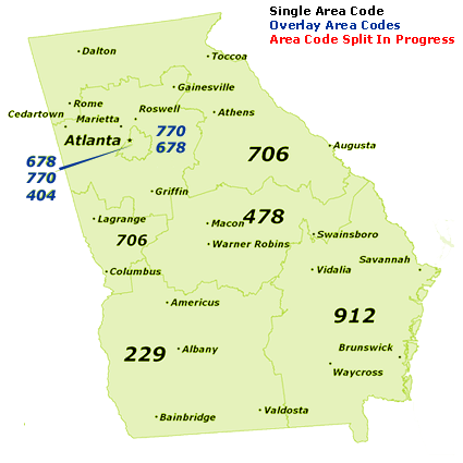 Georgia's Area Codes: A Quick Guide Georgia's Area Codes: A Quick Guide