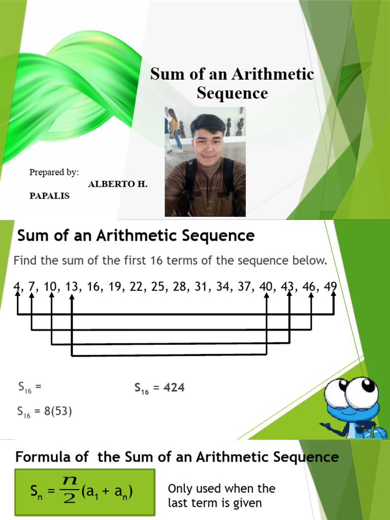 Arithmetic's Easy: Uncover the Sum Formula Arithmetic's Easy: Uncover the Sum Formula