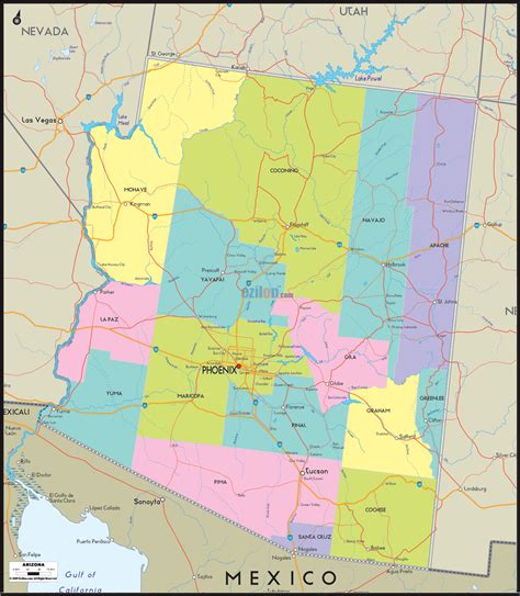 The Ultimate Arizona State Map Guide