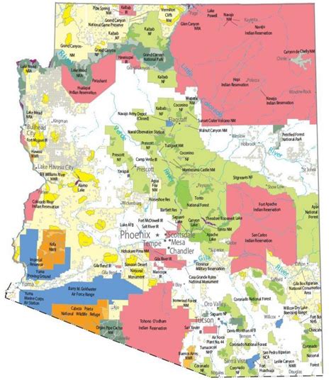 Arizona County Map Gis Geography Arizona County Map Gis Geography