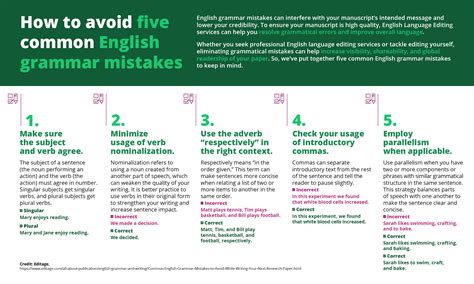 Avoiding Common English Grammar Mistakes Avoiding Common English Grammar Mistakes
