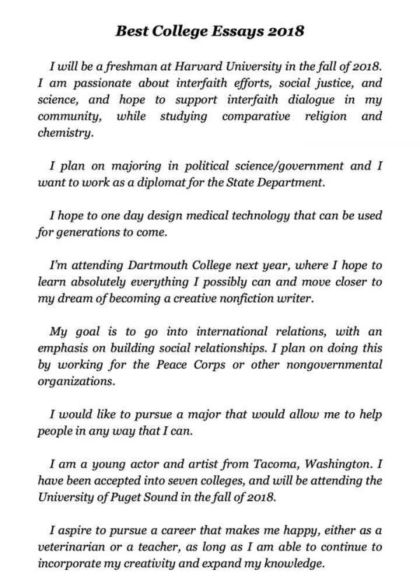 7 Essential Tips for College Essays