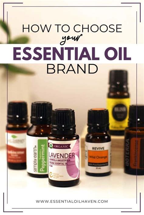 The Top 5 Essential Oil Brands