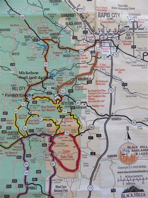 Black Hills Trail System Map Black Hills Trail System Map