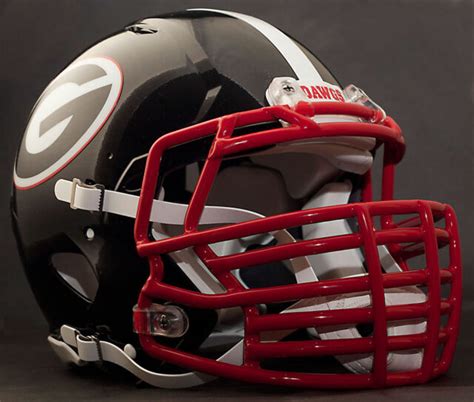 5 Black UGA Helmet Styles