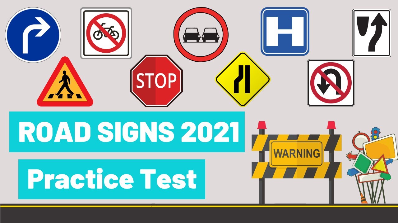 Practice Test Tips: BMV Road Signs