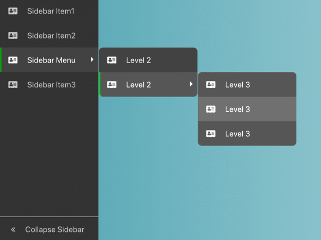 Bootstrap Collapsible Sidebar With Icons Codehim Bootstrap Collapsible Sidebar With Icons Codehim