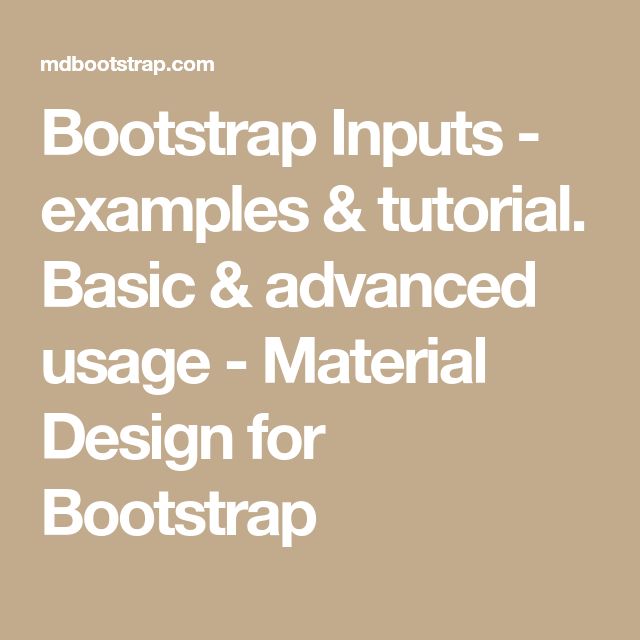 Bootstrap Navbar Guideline Examples Tutorial Basic Advanced Usage Material Design For Bootstrap Navbar Guideline Examples Tutorial Basic Advanced Usage Material Design For