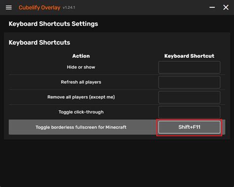 Borderless Fullscreen Cubelify Docs Borderless Fullscreen Cubelify Docs