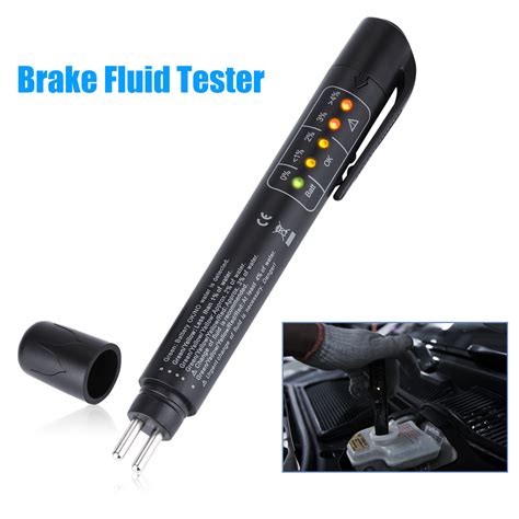 Brake Fluid Tester Pen Automotive System Check Quick Leak Detection
