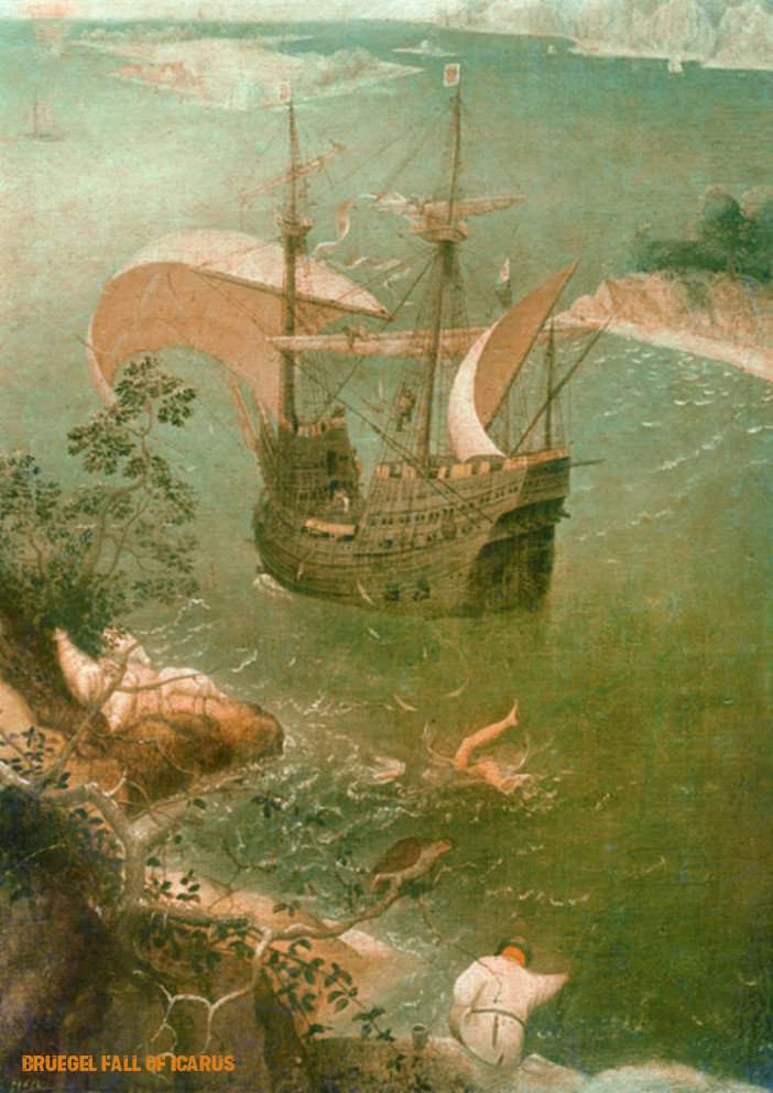 Bruegel's Depiction of the Fall of Icarus Bruegel's Depiction of the Fall of Icarus
