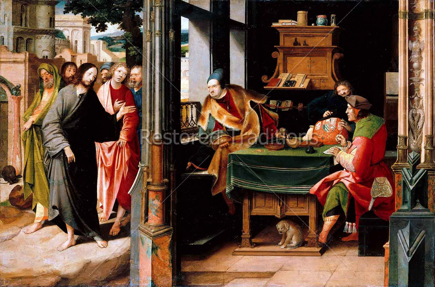 The Calling of Saint Matthew: Unveiled The Calling of Saint Matthew: Unveiled