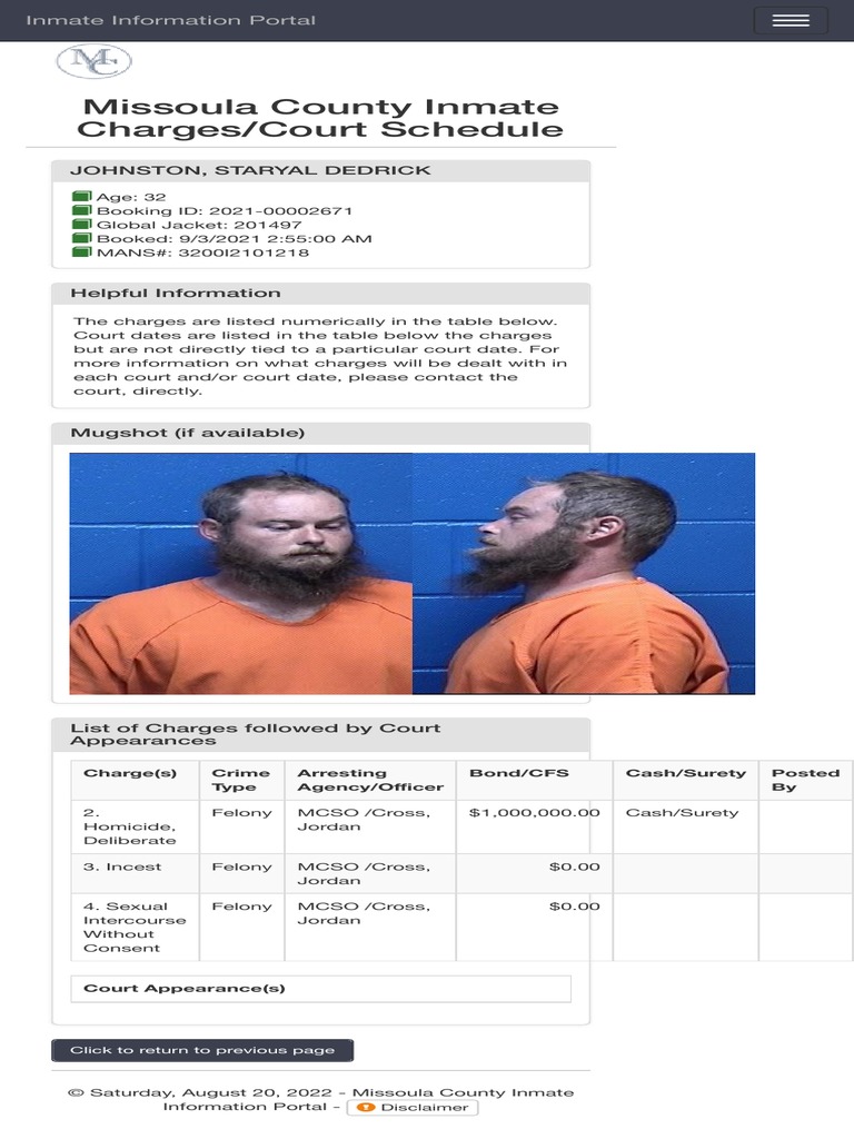 How to Access Catoosa County Inmate Details