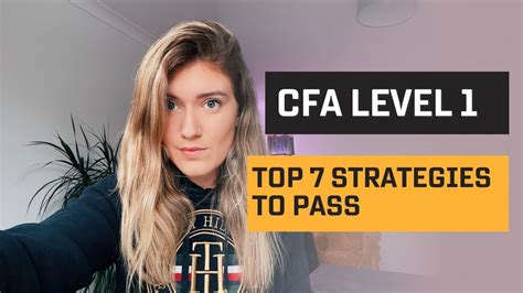 Cfa Level 1 Exam Passed 7 Strategies That Helped Me Succeed Youtube