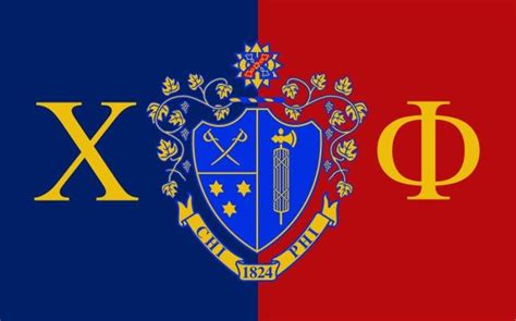 Chi Phi Fraternity Flag Brothers And Sisters Greek Store