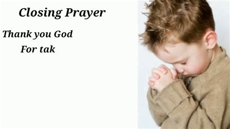 Closing Prayer For Preschool Youtube Closing Prayer For Preschool Youtube