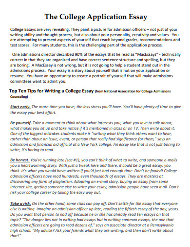 College Application Essays: Crafting Your Story