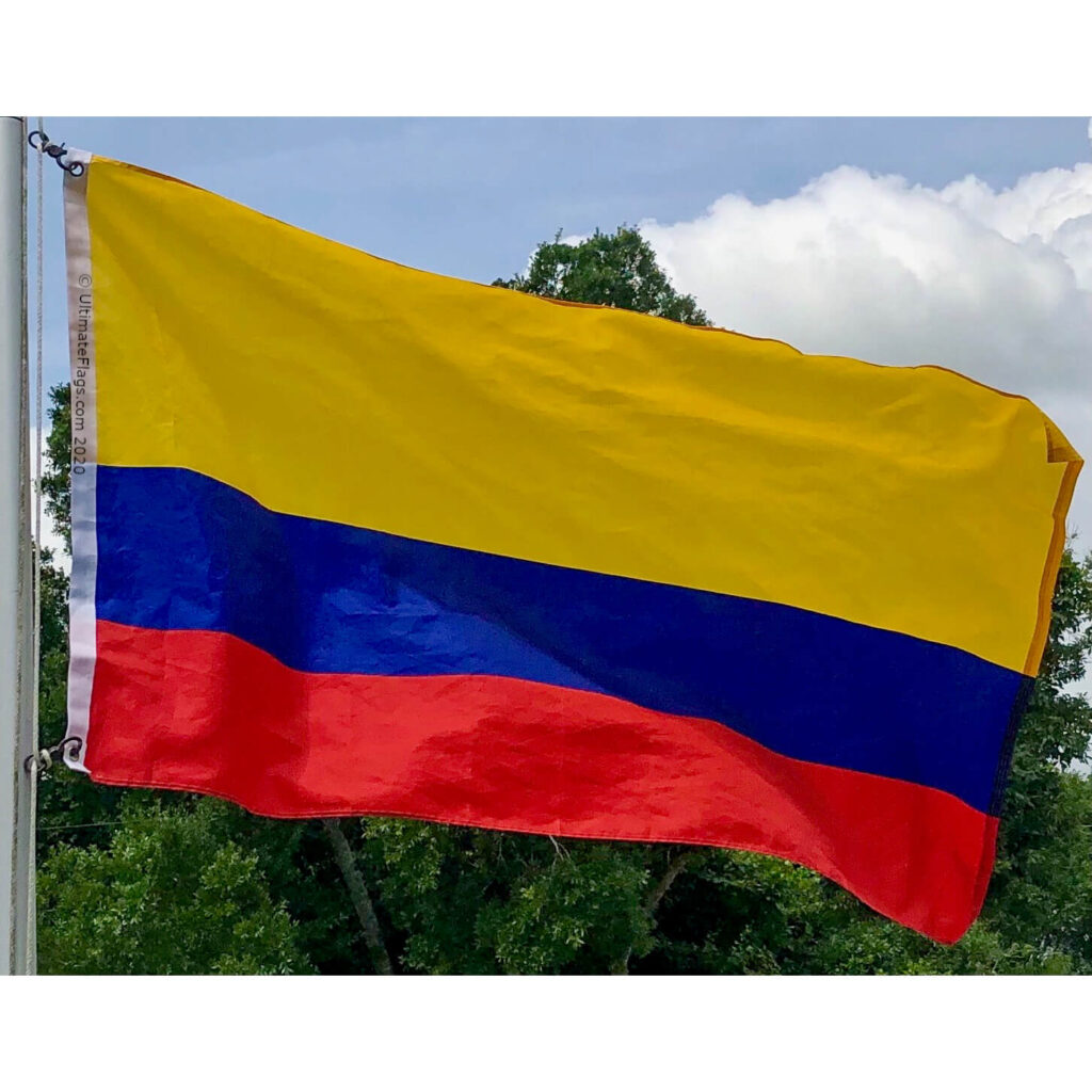 Colombia Flag Colombian Flag 3 X 5 Ft Standard Ultimate Flags Colombia Flag Colombian Flag 3 X 5 Ft Standard Ultimate Flags