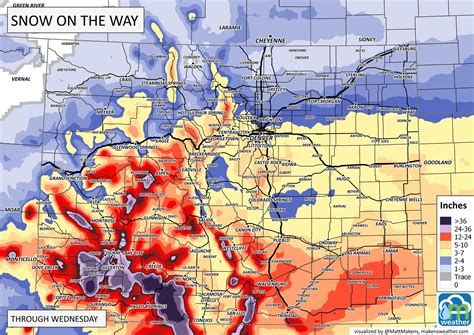 Colorado Weather Snowfall Forecast And Travel Impacts Denver On Edge