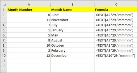 Excel's Quick Guide: Month Name to Number